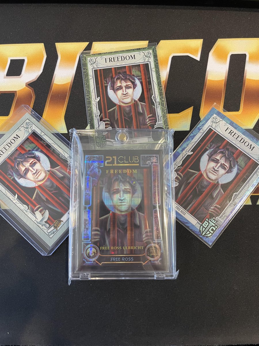 btc_cards's tweet image. #FreeRossDayOne