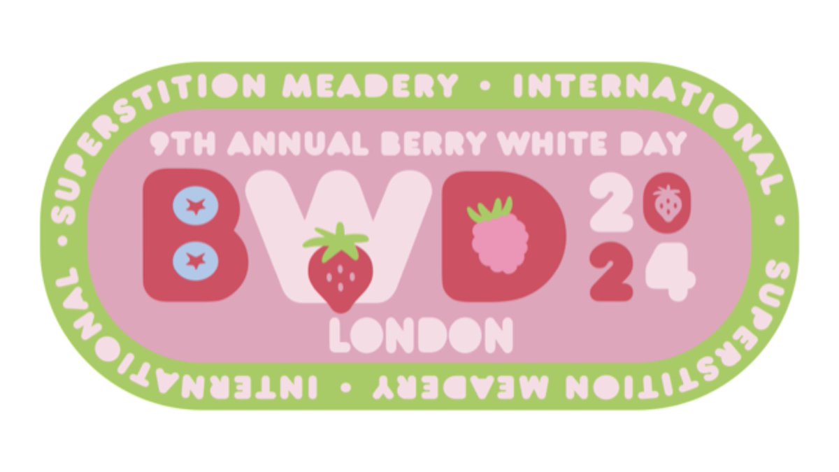 Bonkers delicious meads from Superstition pouring by the glass all day on Saturday 9th 😋

2 year bourbon barrel aged fruit meads with white chocolate;

1. Berry White Raspberry
2. Blue Berry White
3. Straw Berry White
4. Black Berry White
5. Breakfast White 
6. Night Berry White
