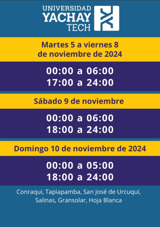 LuisXIB's tweet photo. 13 horas seguidas sin luz para carreras de ciencia. ¿¿Cómo puede ser esto posible en 2024??
@emelnorte
@OperadorCenace
@Presidencia_Ec
#YachaySinLuz #EstudiarSinElectricidad #EsUnaMaldad #YachaySeDefiende #LuzParaEcuador #EnergíaParaElPueblo #BastaDeFalsoConsuelo #SomosYachayTech https://t.co/OUS2oKSk4B