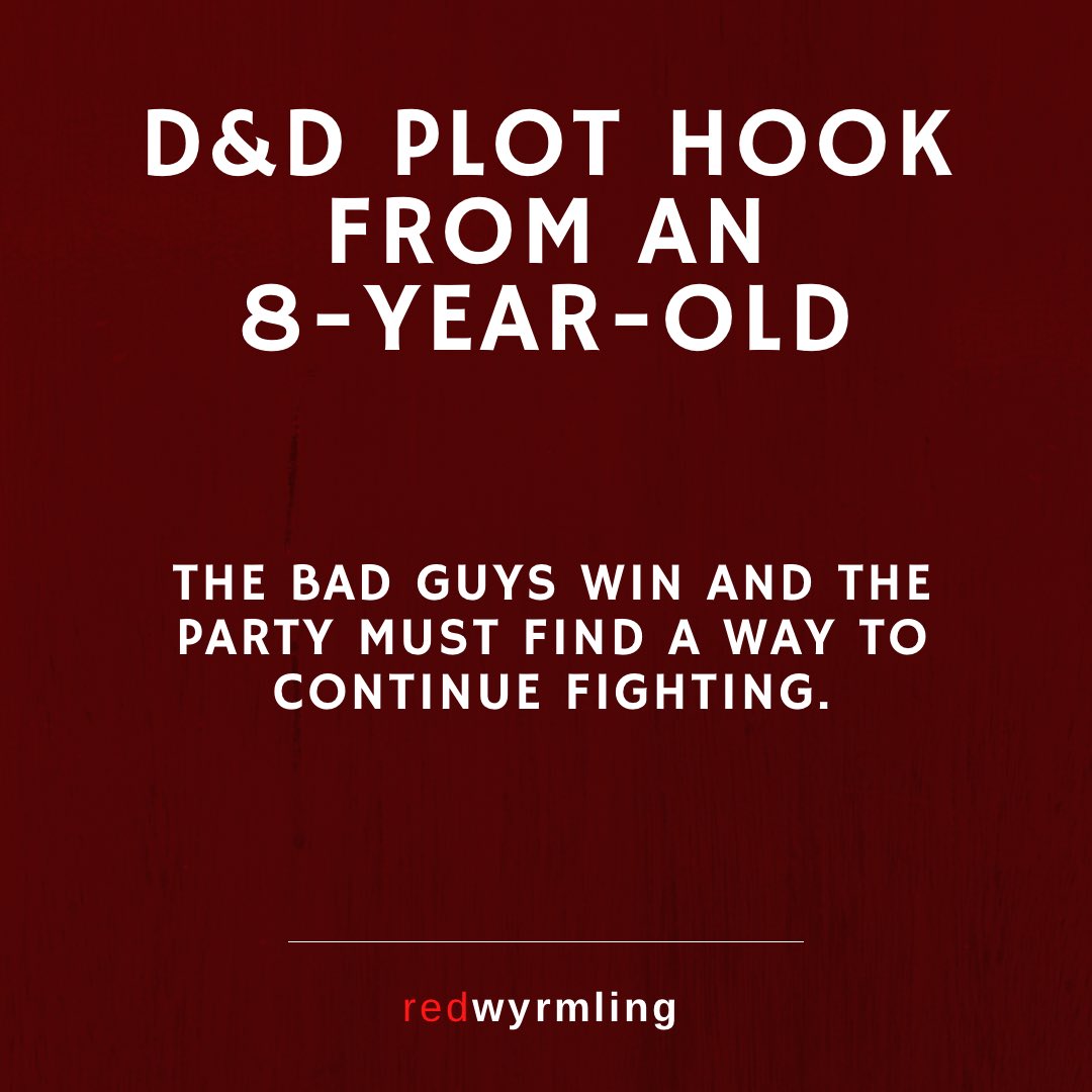 Never give up!

#dnd