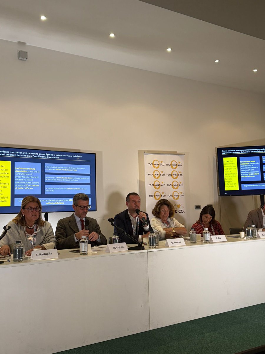Comunica_Media's tweet image. #foodwineco

“In questo contesto di grande #incertezza per il #settore #agroalimentare, l'adozione di #tecnologie #innovative diventa cruciale per garantire la resilienza e la sostenibilità del settore.”

🎙️ Giuseppe Perrone, EMEIA Blockchain Leader &amp;amp; Innovation, @EY_Italy