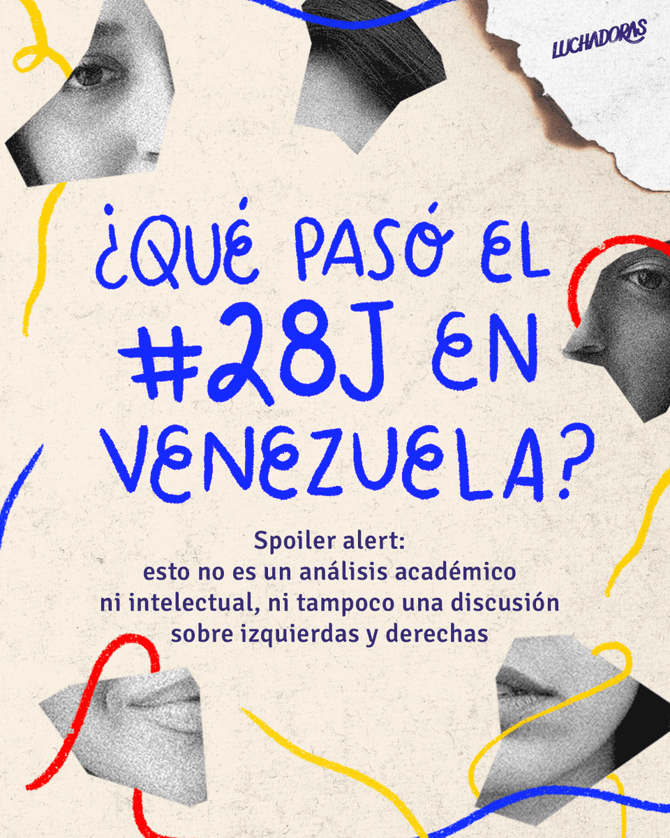 LuchadorasMX's tweet photo. Disponible en #Spotify 

Un ejercicio de escucha para tejer nuestras razones para sostener la vida, sobre todo frente a un contexto donde es palpable el avance de los conservadurismos.⚠️

#VenezuelaLibre🇻🇪 https://t.co/ex6zFunPEk