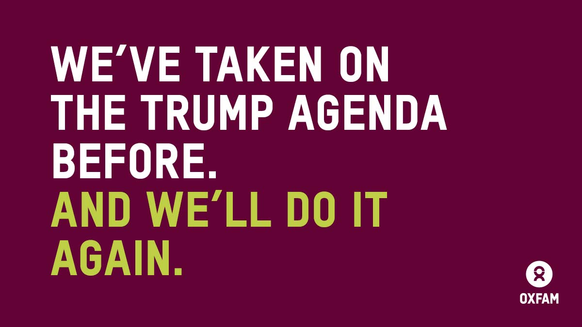 Together, with you, we’re prepared for a second Trump administration.
 
We’ve successfully fought back before and, together, we will do it again. We will not and cannot allow this administration to threaten our rights, democracy, or our path to a more equal future.