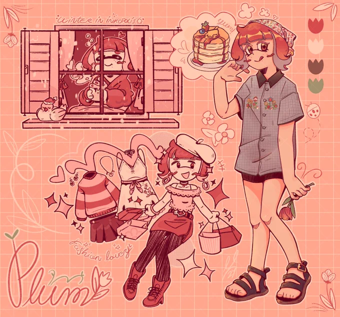Splatoon reference sheet comm! Thank you so much!!