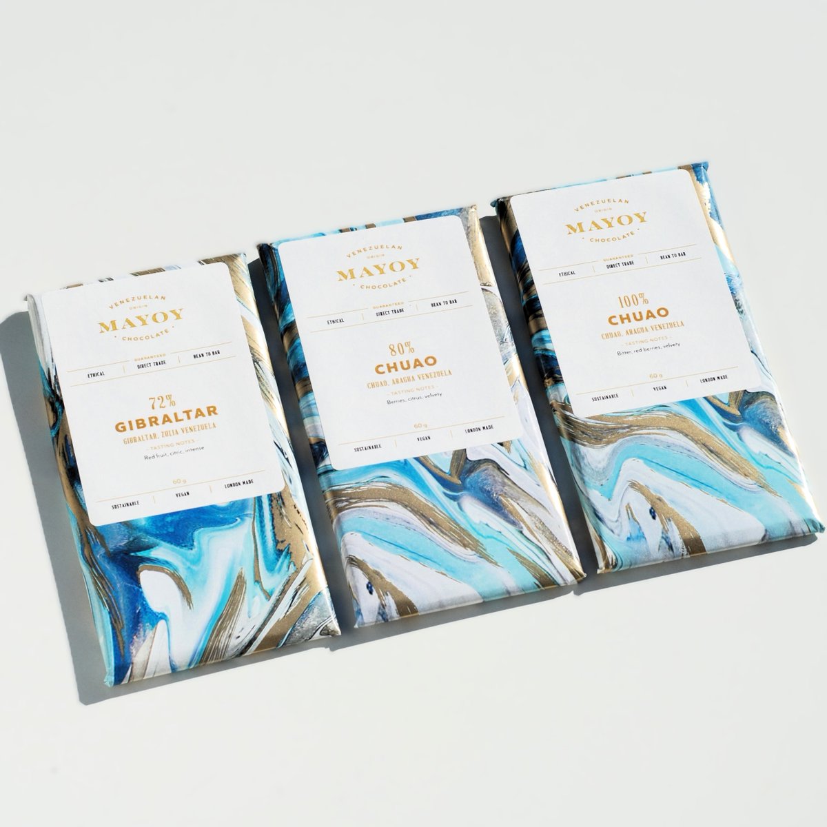 🚨New Maker Alert

🇻🇪Jose &amp; Yditi are Mayoy, a Venezuelan origin Bean to Bar chocolate-maker based in London. 

We've bumped in to them a few times at chocolate festivals, and enjoy their bars so much we had to get some in stock

Gibraltar 72%
Chuao 80%
Chuao 100%