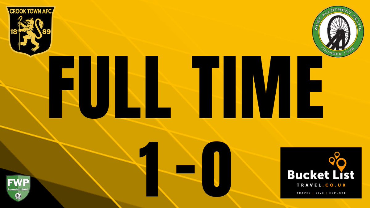 Crook Town AFC 🖤💛 tweet media