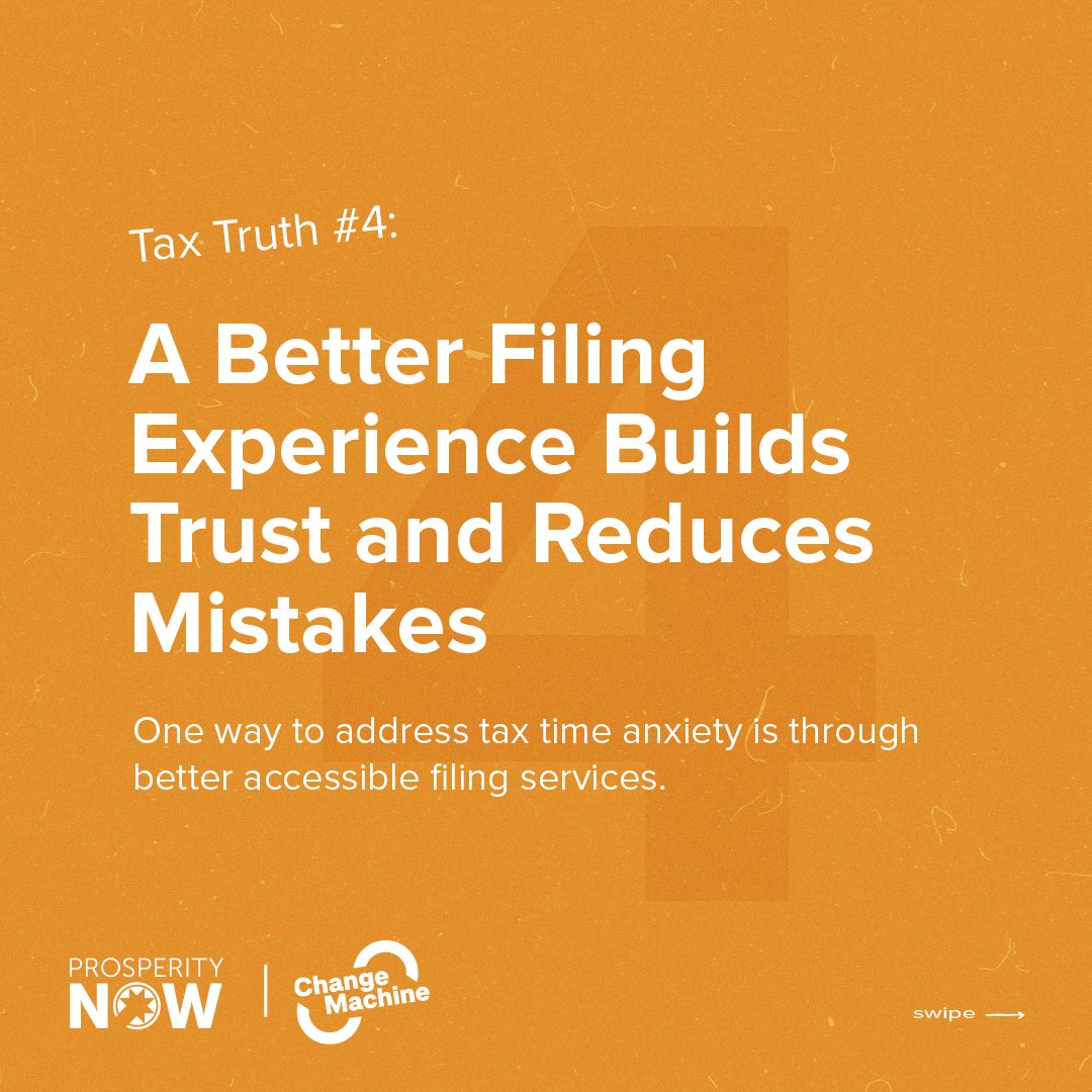 Prosperity Now (@prosperitynow) on Twitter photo In light of Prosperity Now and Change Machine's (<a href="/changemachineus/">Change Machine</a>) most recent webinar "Tax Truths: Boosting Financial Well-being for LMI Communities through Accessible Tax Support," here are a few essential #tax truths.
prosperitynow.org/blog/five-tax-… In light of Prosperity Now and Change Machine's (<a href="/changemachineus/">Change Machine</a>) most recent webinar "Tax Truths: Boosting Financial Well-being for LMI Communities through Accessible Tax Support," here are a few essential #tax truths.
prosperitynow.org/blog/five-tax-…
