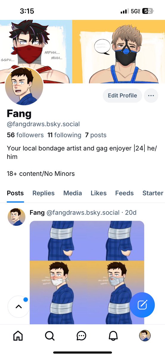 FangDraws's tweet photo. I’ll absolutely be staying on here out of spite, but for folks who are moving i’m available on other platforms under the same handle! https://t.co/6sjHxQ4bJr