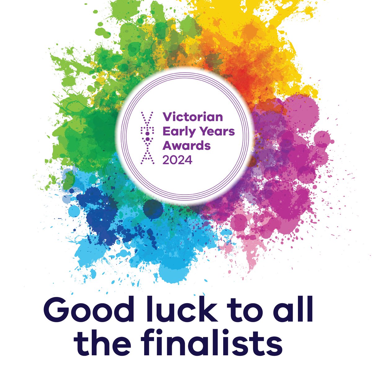 It’s almost time! 

Wishing the 2024 #VictorianEarlyYearsAwards finalists the best of luck at tonight’s awards ceremony 🏆💯

Read about our finalists: vic.gov.au/finalists-veya 

#VEYA2024 #EarlyChildhood