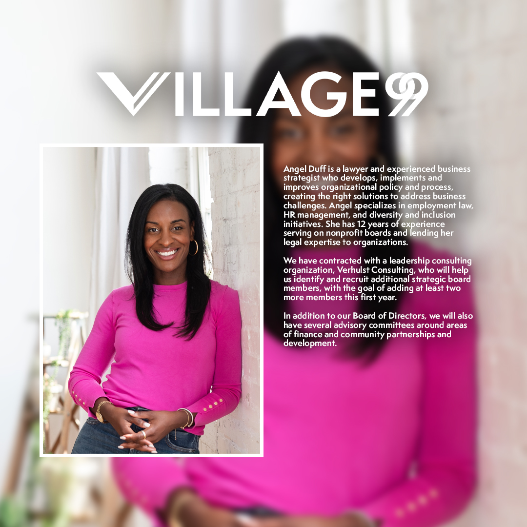 #V99 board member and secretary, Angel Duff! 💜

#V99 #Village99 | thevillage99.org