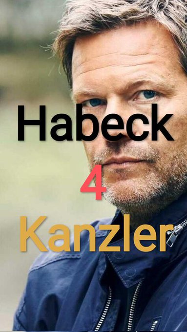 Jeden Tag 5 X posten bis zur Neuwahlen. Macht mit RT
#Habeck4Kanzler