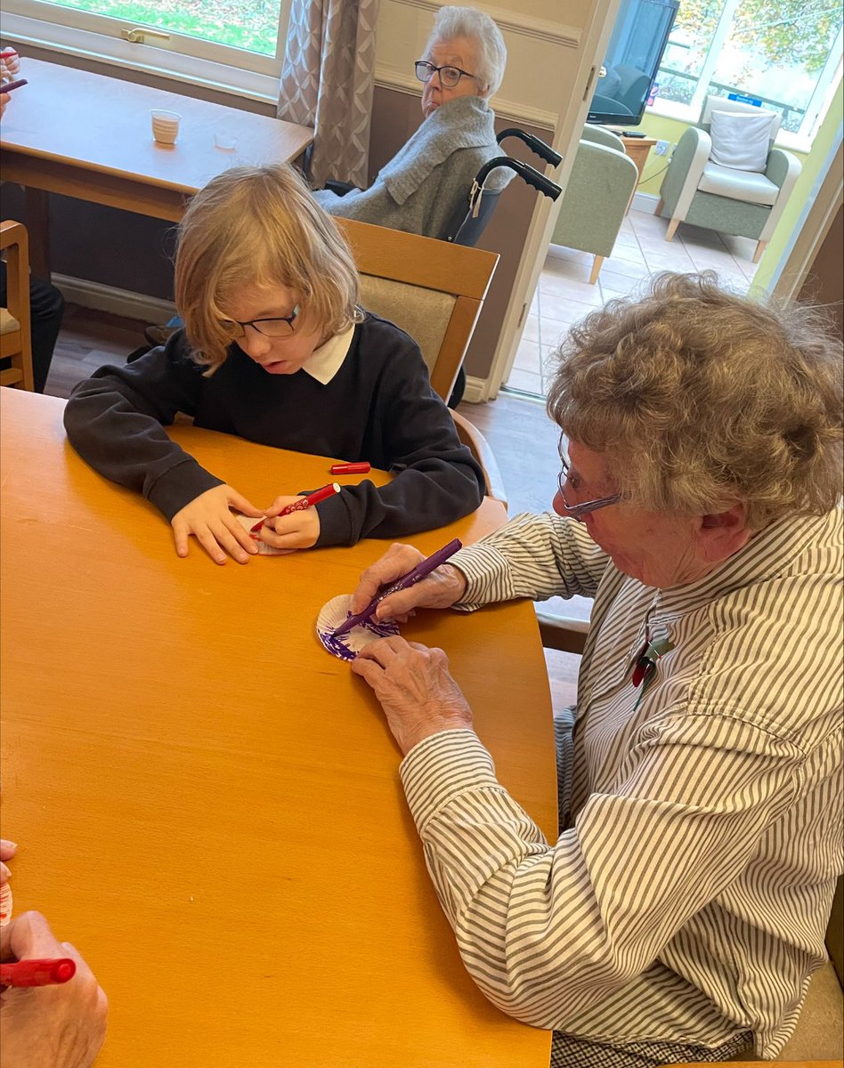 Our Well-Being Warriors have been busy creating Remembrance Wreaths with the residents at Willowdene Care Home. The wreaths will be laid during the Remembrance Service on Monday.