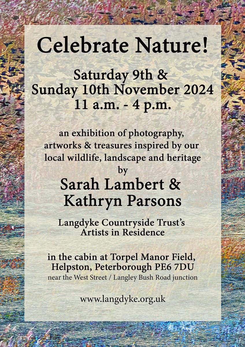 Sarah Lambert (@sarah_lambert7) on Twitter photo While preparing for the <a href="/langdykeCT/">Langdyke Countryside Trust</a> Celebrate Nature! exhibition <a href="/KParsons_Art/">Kathryn Parsons</a> and I are holding this weekend, I found this image of Old Sulehay Forest on a dazzling September morning in 2022 - an antidote to the current persistent anticyclonic gloom...
#woodland <a href="/wildlifebcn/">The Wildlife Trust for Beds, Cambs & Northants</a> While preparing for the <a href="/langdykeCT/">Langdyke Countryside Trust</a> Celebrate Nature! exhibition <a href="/KParsons_Art/">Kathryn Parsons</a> and I are holding this weekend, I found this image of Old Sulehay Forest on a dazzling September morning in 2022 - an antidote to the current persistent anticyclonic gloom...
#woodland <a href="/wildlifebcn/">The Wildlife Trust for Beds, Cambs & Northants</a>