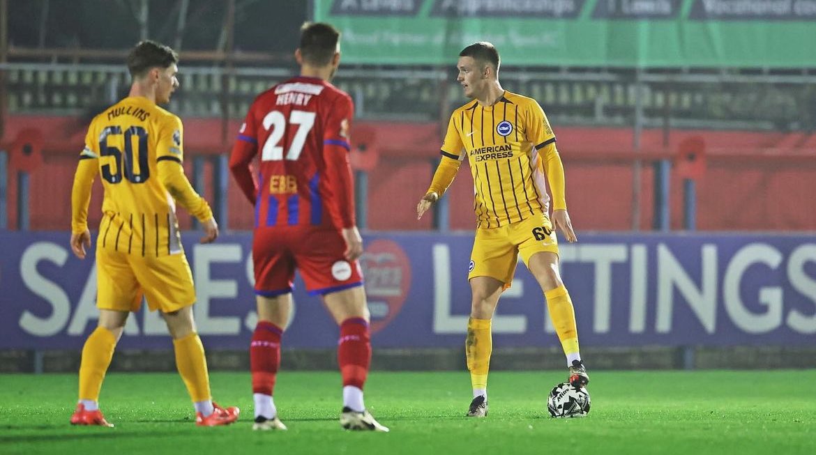 clitheroewolves's tweet image. Huge congratulations to ex Wolves player Charlie Penman on making his Brighton and Hove Albion debut in the EFL Trophy the other night. Great role model for other young players and a top young man 🐺🐺🐺