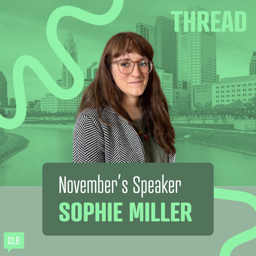 Save the date! Sophie Miller will be speaking on the theme #CMthread on November 15. Sophie is an English fiber artist and New York Times Bestselling author/co-creator of Children's book series 'Invisible Things' along with her husband Andy J. Pizza. creativemornings.com/talks/sophie-m…