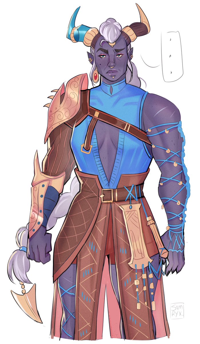 Another Taash doodle #myart #taash #DragonAgeVeilguard #davg