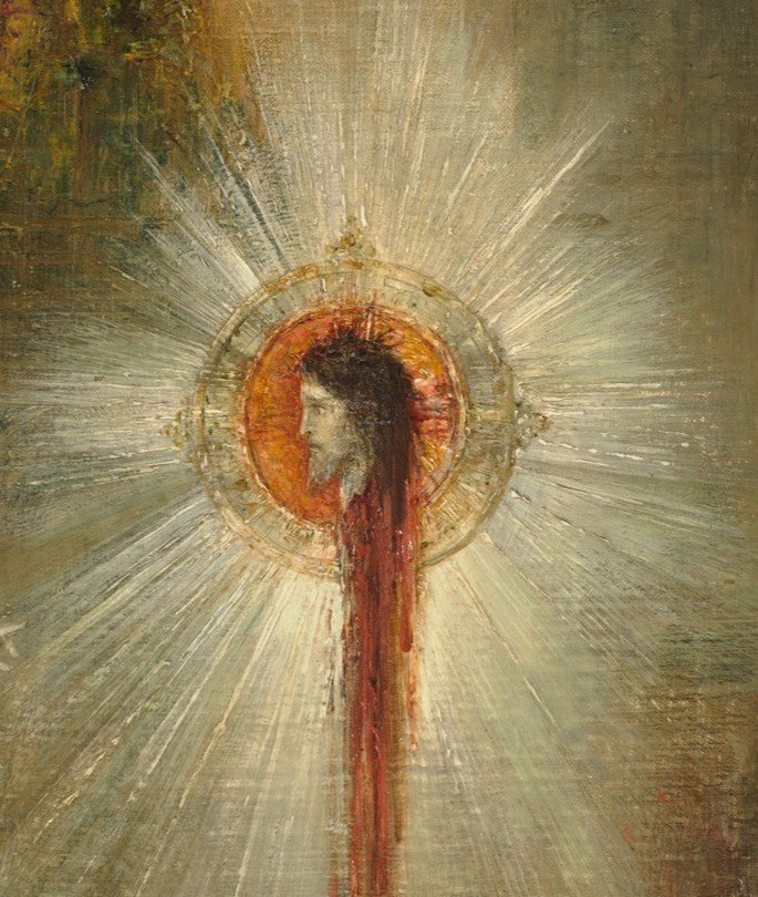 solisolsoli's tweet image. The Apparition, 1876, by Gustave Moreau
