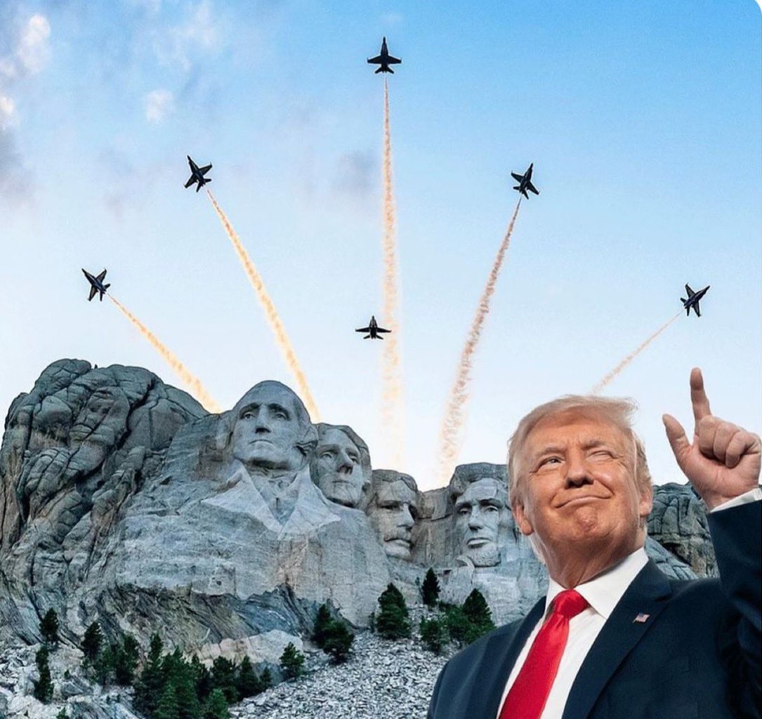 KristiNoem's tweet image. Let’s celebrate @realdonaldtrump’s historic victory for Freedom and the American spirit that has made this country great for almost 250 years!

I will be submitting an application to bring fireworks back to Mount Rushmore for America’s Birthday in July 2025.

I can’t wait to see…