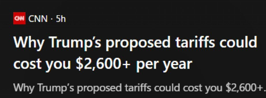 Where was this fucking headline during the election. 

Fuck CNN