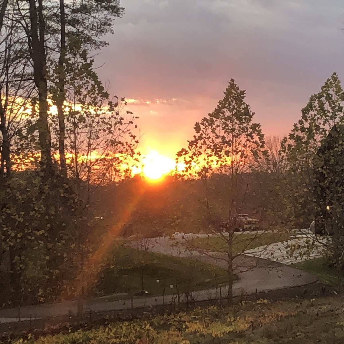 Just went for a walk at sunset. I’m pretty sure the sun will rise again