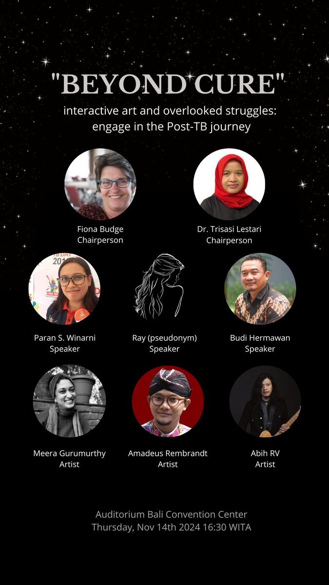 Alberto Colorado (@actbistas) on Twitter photo If you are in #Bali for the <a href="/UnionConference/">The Union Conference</a>, please say hello to these amazing #ArTBistas who will share powerful stories highlighting the importance of post-treatment care after being "cured" of #Tuberculosis. #CommunityConnect November 14th, 16:30-17:30. #EndTB If you are in #Bali for the <a href="/UnionConference/">The Union Conference</a>, please say hello to these amazing #ArTBistas who will share powerful stories highlighting the importance of post-treatment care after being "cured" of #Tuberculosis. #CommunityConnect November 14th, 16:30-17:30. #EndTB