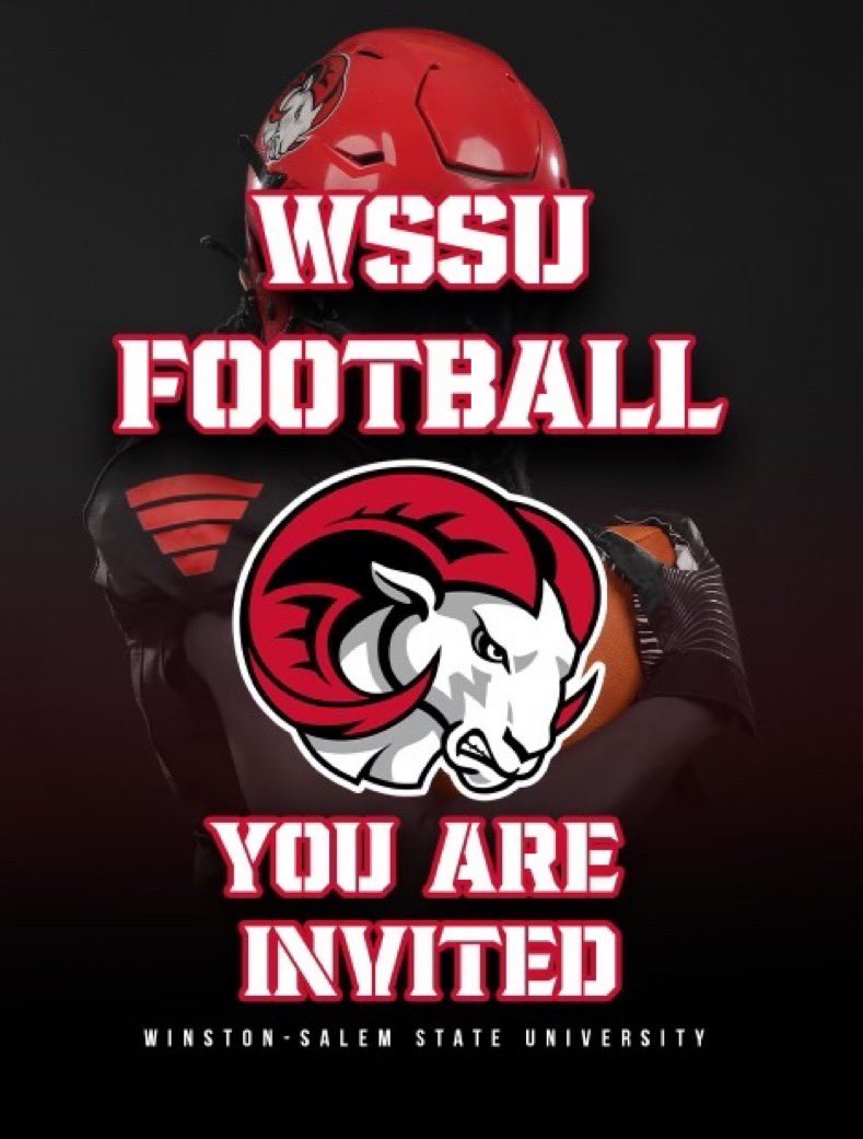 5ifty5ive__'s tweet photo. Blessed to received an invite to Winston-Salem State’s Homecoming Game @HarrelsonEarl https://t.co/825BoDTbNo