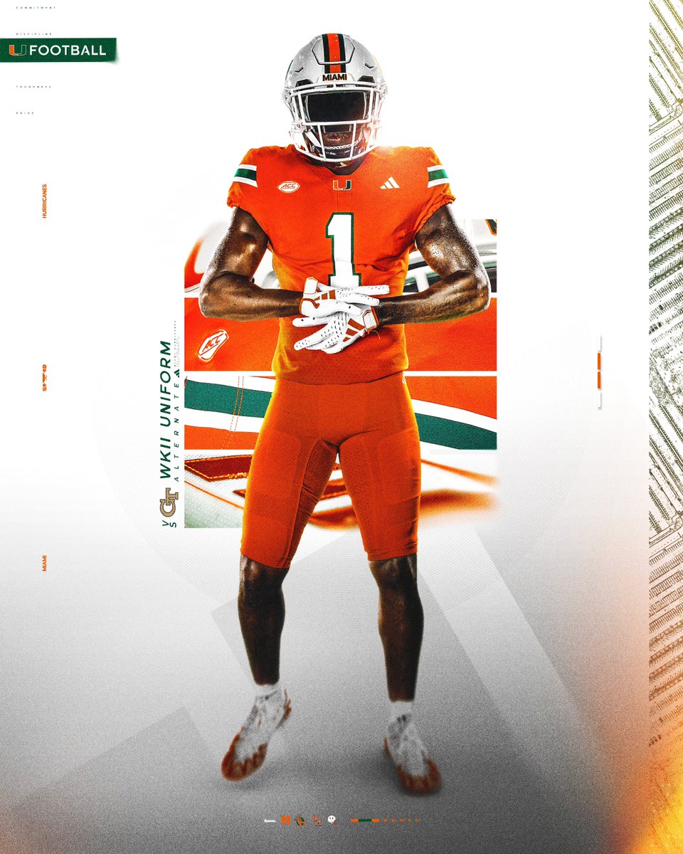 ⚪️🟠🟠⚪️

#GoCanes