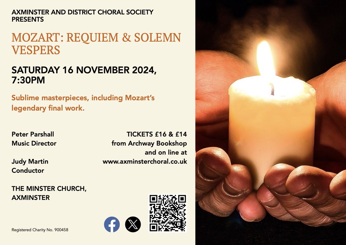 Ten days until our <a href="/ADCSnews/">Axminster Choral</a> #MozartRequiem and #MozartVespers concert…we can’t wait to sing these works..
#Axminster, #Devon
 <a href="/AxminsterNub/">AxminsterNubNews</a> <a href="/Axmag_/">Axmag</a>