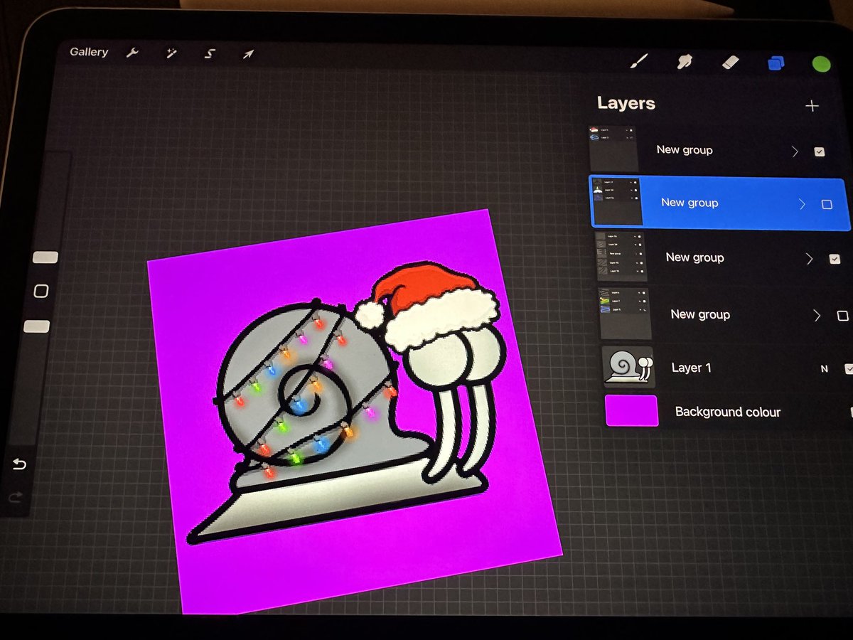 RacingSnailGame's tweet photo. Every cosmetic item starts with a fun doodling session. We’re slivering our way to the festive season! https://t.co/KciG2KuaaG
