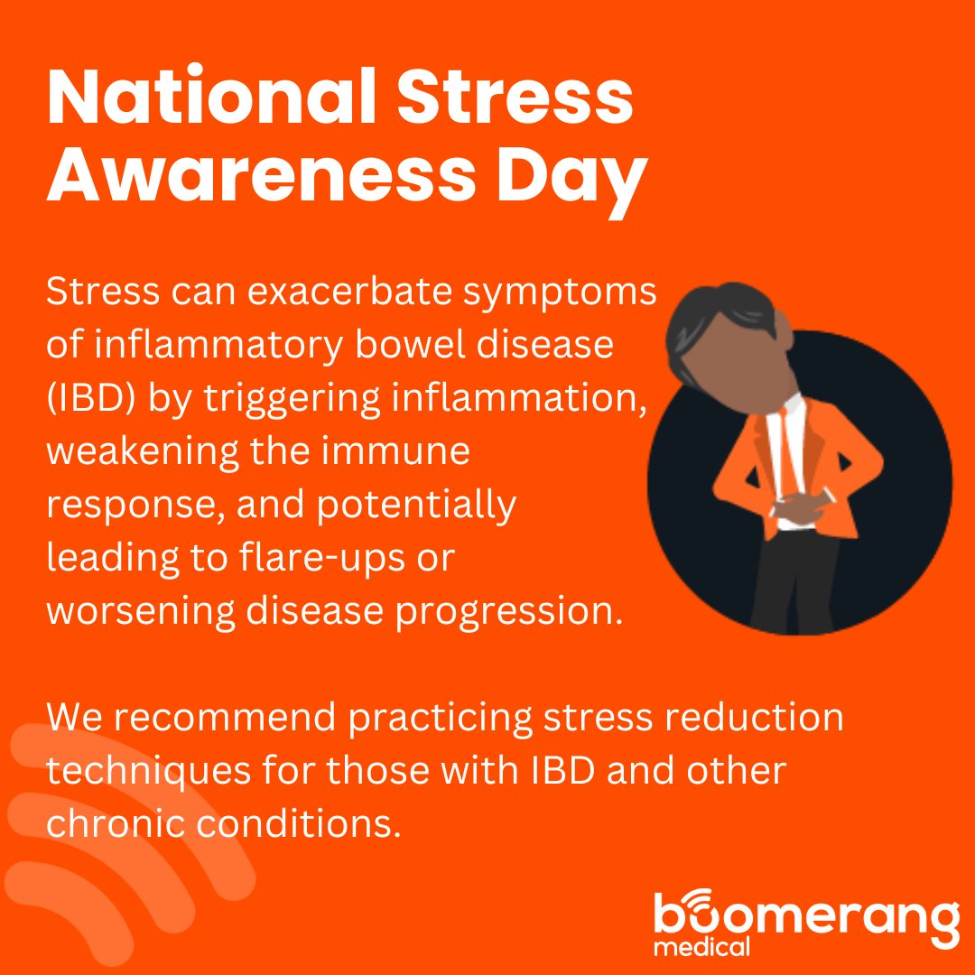 For those with IBD, stress isn’t just a mental challenge — it can trigger or worsen flare-ups, making an already difficult condition harder to manage. 

For stress management techniques, we recommend visiting  <a href="/CrohnsColitisFn/">Crohn's & Colitis Foundation</a> for resources.👇
bit.ly/4fBvh6M