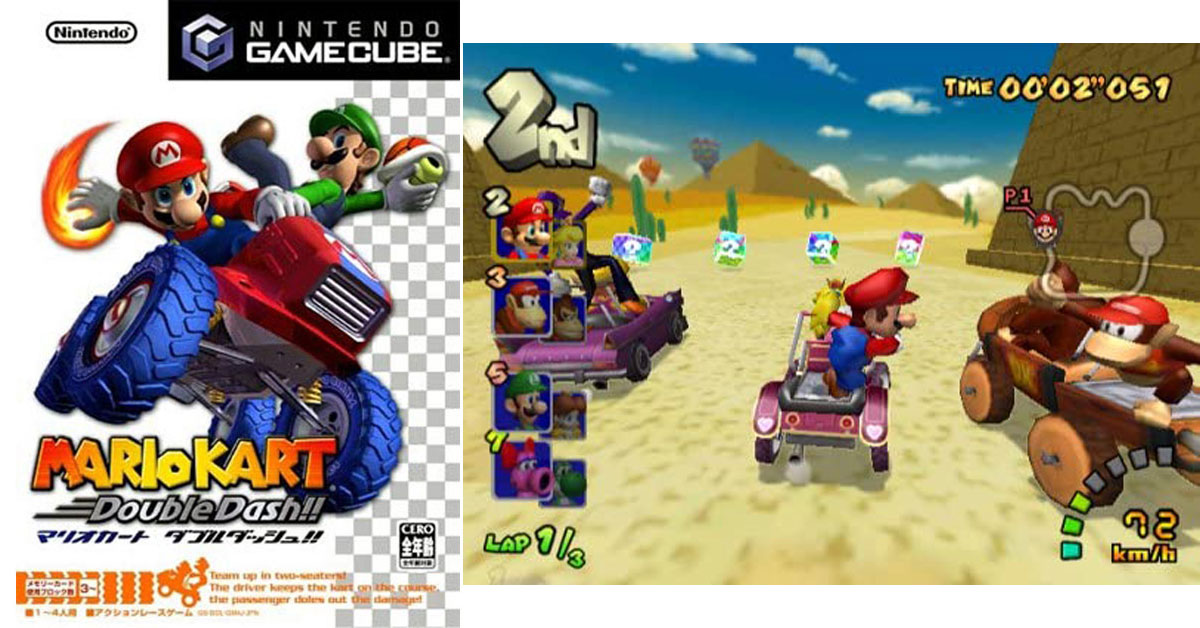 北米版 GCソフトマリオカートダブルダッシュ