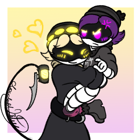 Clouded_lily's tweet image. i wonder how long it&apos;d take for uzi to actually kill him XD