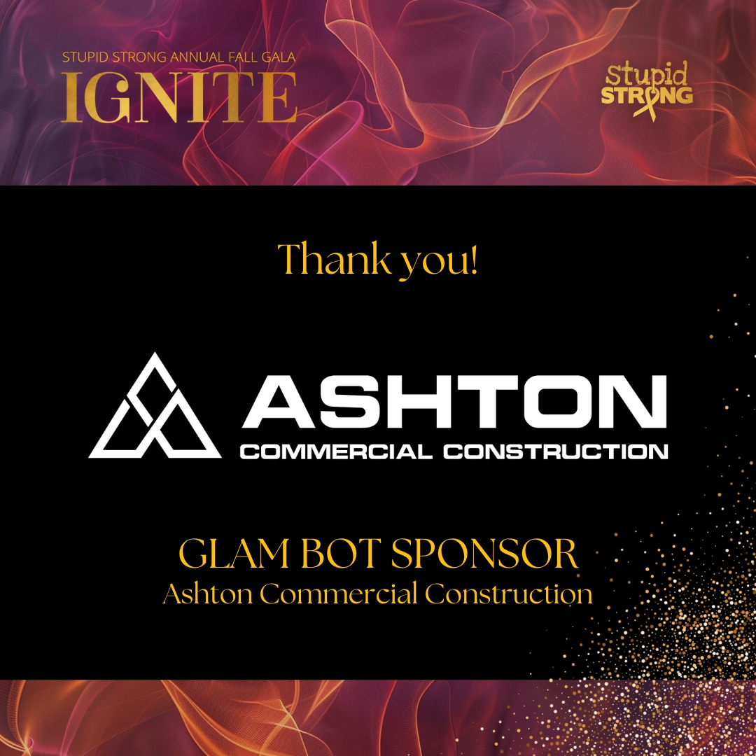 Start practicing your poses! We're excited to finally reveal a surprise we've had up our sleeve: the GLAM BOT is coming to our 10th anniversary gala! 🫨🤳 Proudly sponsored by Ashton Commercial Construction @ashtoncc1! 💖 Buy your tickets at stupidstrong.org.
