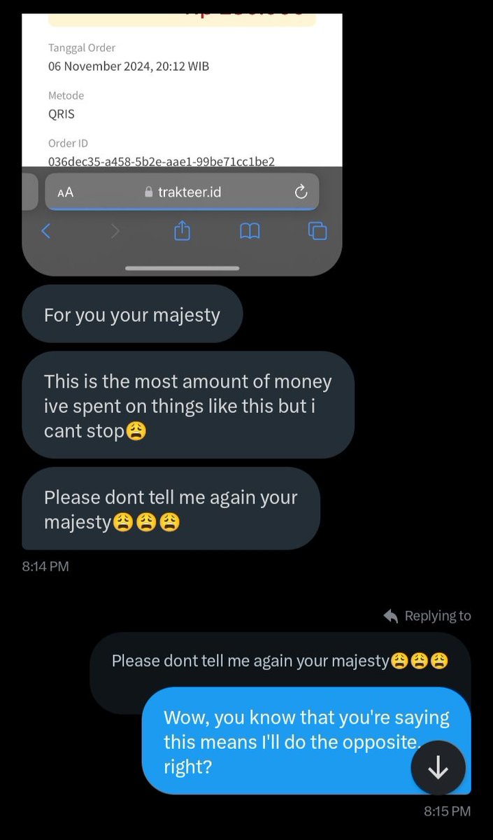 yourmarchioness's tweet photo. Easy 1 mio from a new stupid Indonesian small dick💲🥱 https://t.co/EbrphZmr5Q