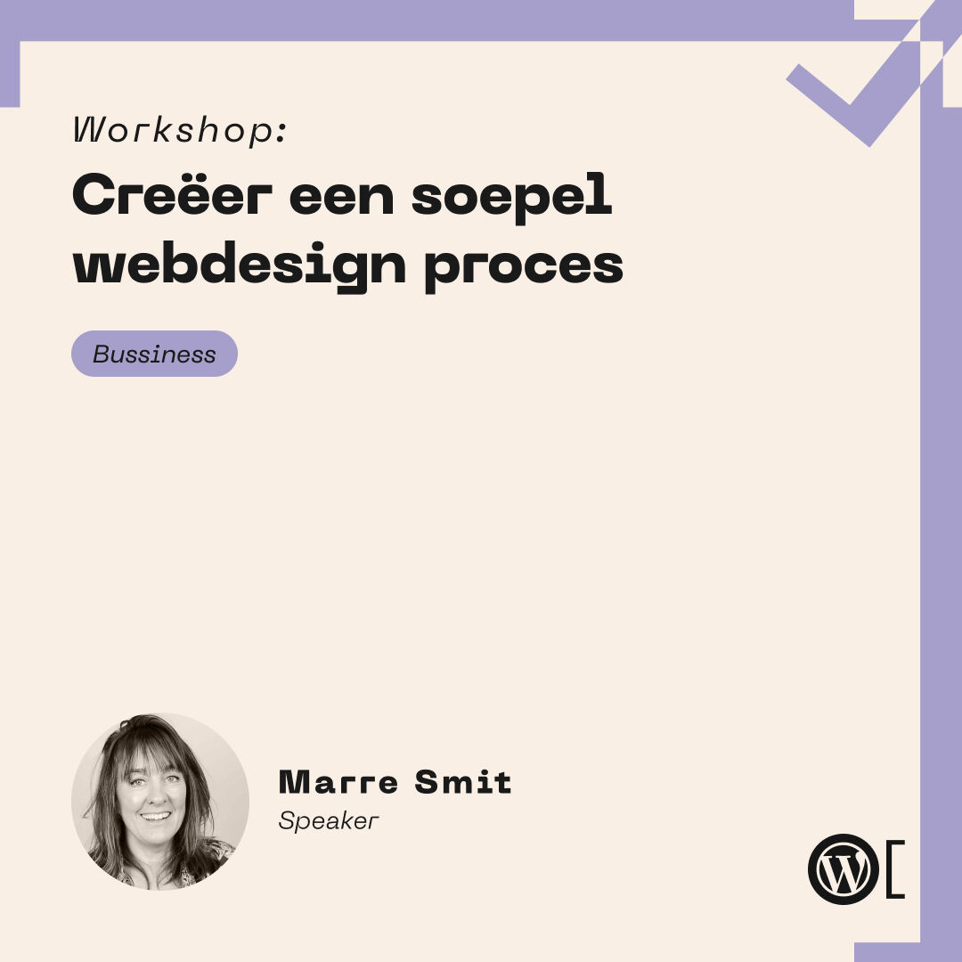 Marre Smit is de creatieve kracht achter Smit Club en heeft meer dan 20 jaar ervaring als webdesigner. Ze helpt ondernemers om hun visie om te zetten in websites die zowel opvallen als goed converteren. Daarnaast begeleidt ze webdesigners in het vinden van hun eigen stijl en onde