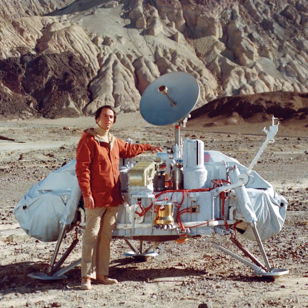 PhysInHistory's tweet photo. "You can't convince a believer of anything; for their belief is not based on evidence, it's based on a deep seated need to believe."

-- Carl Sagan (1934 - 1996) https://t.co/Y9bAESQeKx
