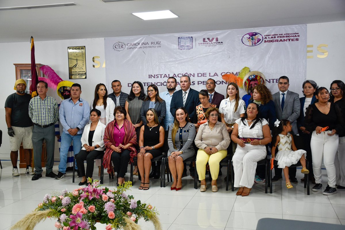 Hoy en la instalación de la Comisión de Atención a Migrantes reafirmamos nuestro compromiso de apoyar y proteger los derechos de quienes desde lejos también construyen un mejor Morelos. 🌎🤝 #MorelosUnido #FuerzaMigrante