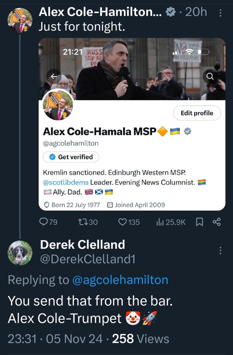 DerekClelland1's tweet photo. @themajorityscot #ForBeth 😉 https://t.co/t7aNoBw0ah