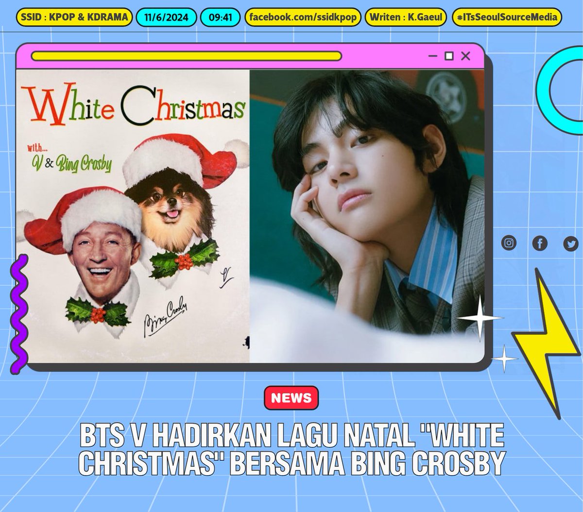 kpopdankdramaid's tweet photo. #BTSV #WhiteChristmas #HolidaySingle #BingCrosby #ChristmasSeason
Baca: https://t.co/xHapIj91JH
-BiBiNimerva https://t.co/M9r1RsQAFW