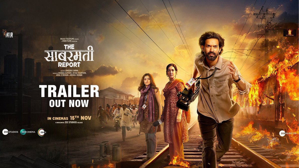 CinemaAbhiHindi's tweet photo. Today News 🤩

1) Akshay Kumar's #BhagamBhag2 coming theatres — 2026.

2) Nitesh Tiwari's #Ramayana Part 1 &amp; Part 2 cinemas — Diwali 2026 &amp; 2027.

3) Varun Tej's Pan India film #MatkaVasu Hindi Trailer Tomorrow.

4) Vikrant Massey's #TheSabarmatiReport Trailer out — Nov 15

(1/2) https://t.co/R6QQq5ffUx