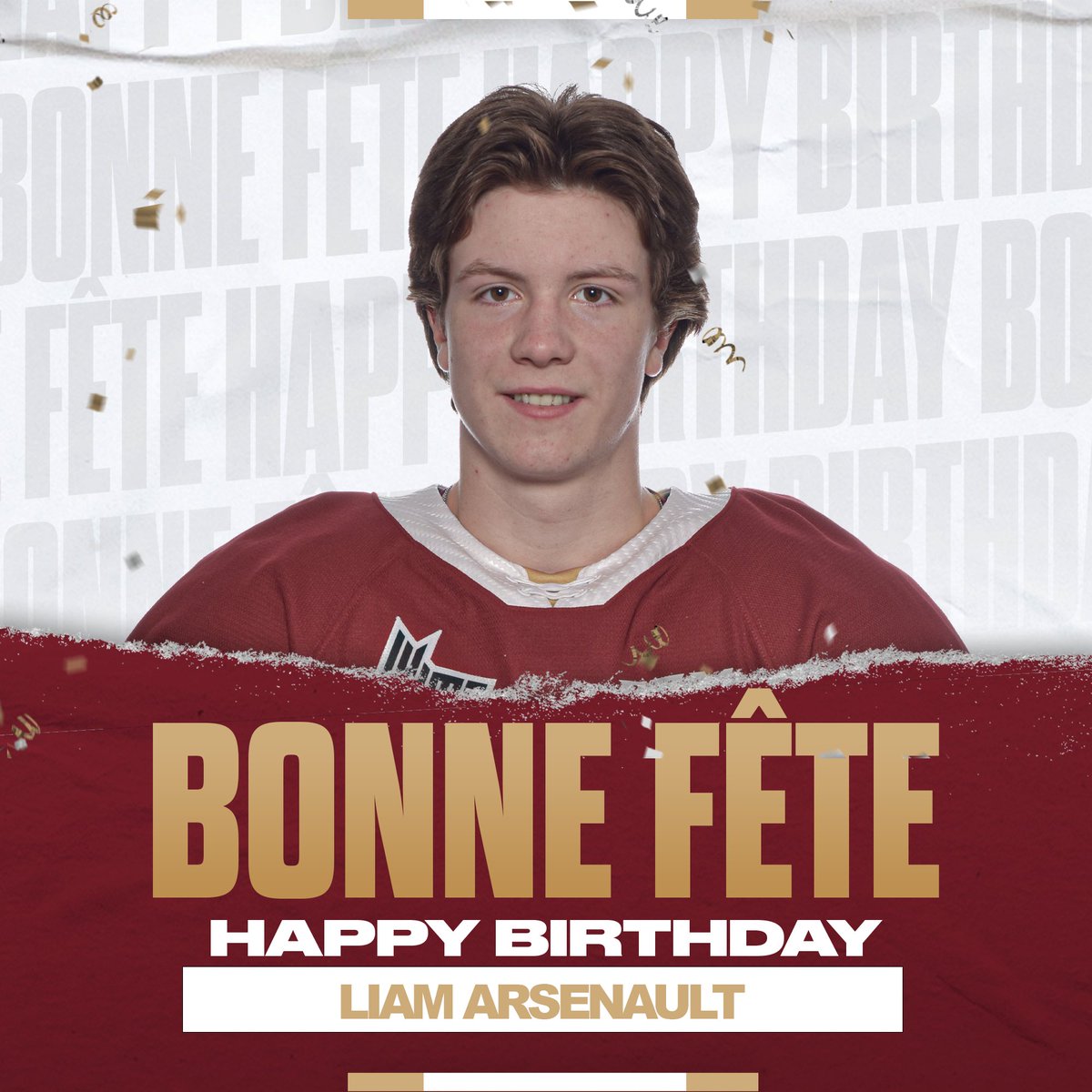 Happy Birthday, Liam Arsenault #13! 🥳

Bonne fête Liam #13! 🥳