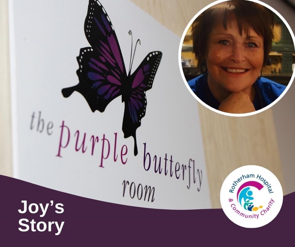 Emma said “Our hope is that the money raised in Mum’s memory can help other families going through the loss of a loved one.”

We are deeply grateful to Joy’s family for their support, and for allowing us to share Joy’s story. 

<a href="/RHCC_Charity/">Rotherham Hospital & Community Charity</a>