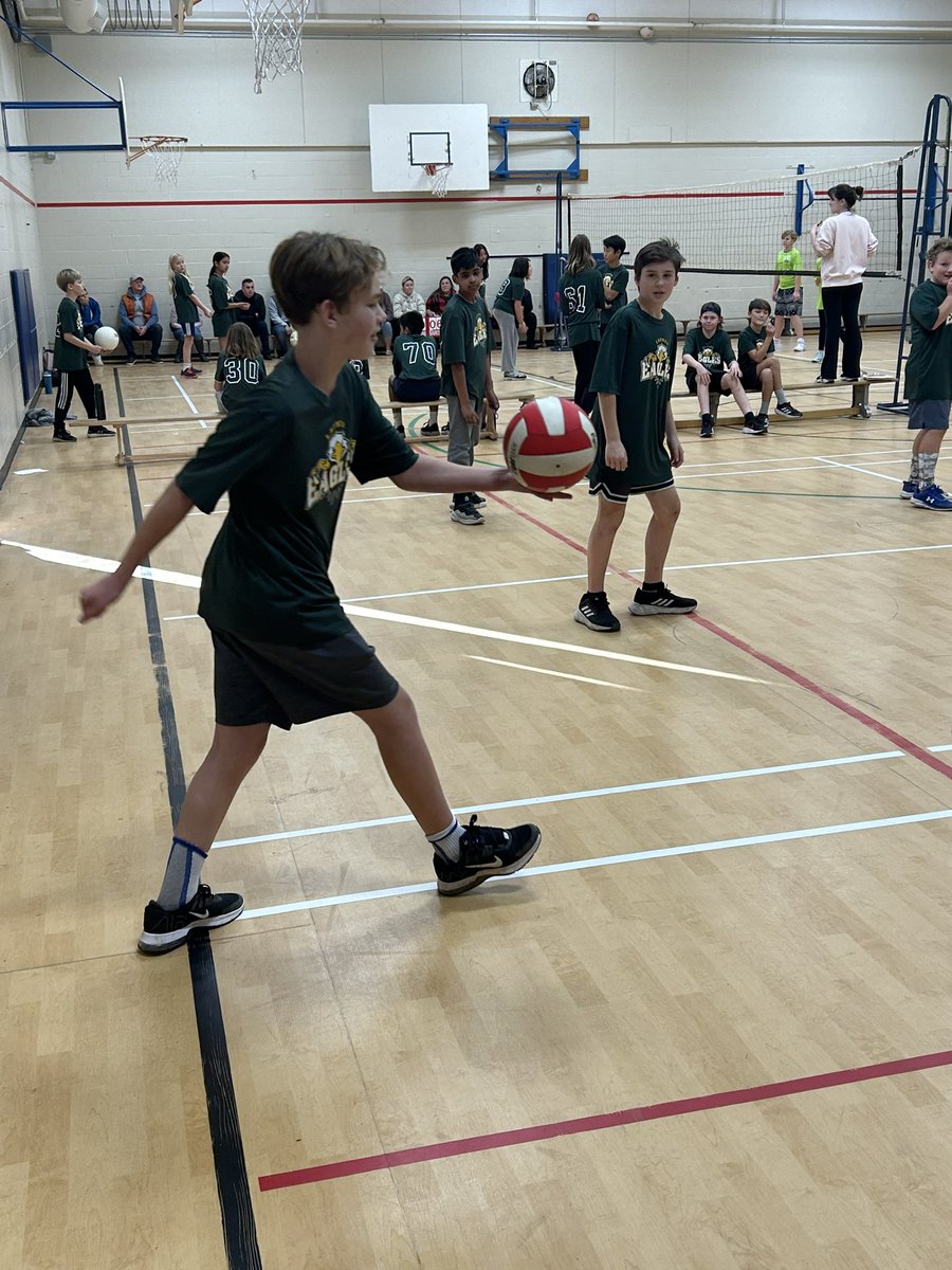 Volleyball season is in full swing! We are grateful to our teacher volunteers who take the time to coach our Grade 6 and 7 students. We look forward to seeing your skills improve throughout the season! <a href="/deltasd37/">DeltaSchoolDistrict</a>