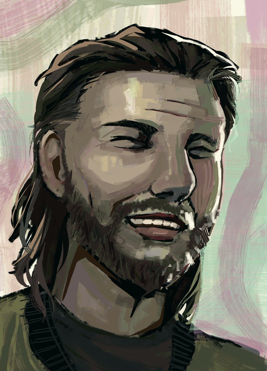 saibct's tweet image. #a7x but i attempted to draw with the disco elysium artstyle (1/2)