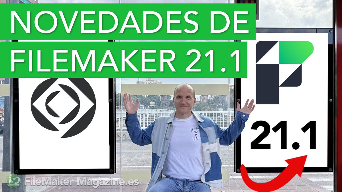 soyjavidura's tweet photo. Conoce, con ejemplos prácticos, las novedades más destacables del nuevo #FileMaker 21.1 en el vídeo de @FileMakerMag_ES:
"Novedades de FileMaker 21.1"
https://t.co/vf07laZoSr
(Vídeo gratuito)

Más info también en la web de Claris:
https://t.co/yE49MSKEkX

#muchoFileMaker https://t.co/iT5lcmmFAD