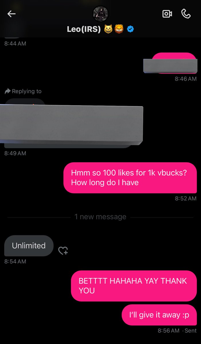 iheartbubbIes's tweet photo. YOU GUYSSS I GOT MY OWN LIKE GOAL hehe

100 likes for a 1k vbucks code which I’ll give away to you guys 😋🤍

Like and repost pleaseeee and thank you very much to Batman over here for the opportunity 🤭@Leo_banana_Man https://t.co/sOB8lH6Rvx