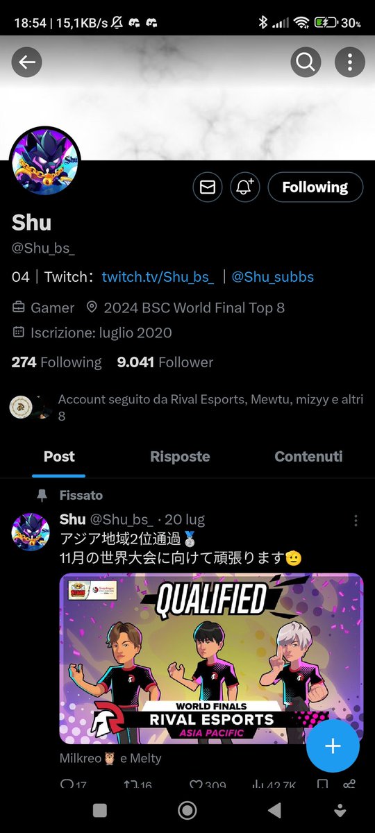 Mythical_Davide's tweet photo. @Shu_bs_ @RivalEsportsHQ @Melty_bs @milkreo_0110 All done https://t.co/sMaPAv4PBc