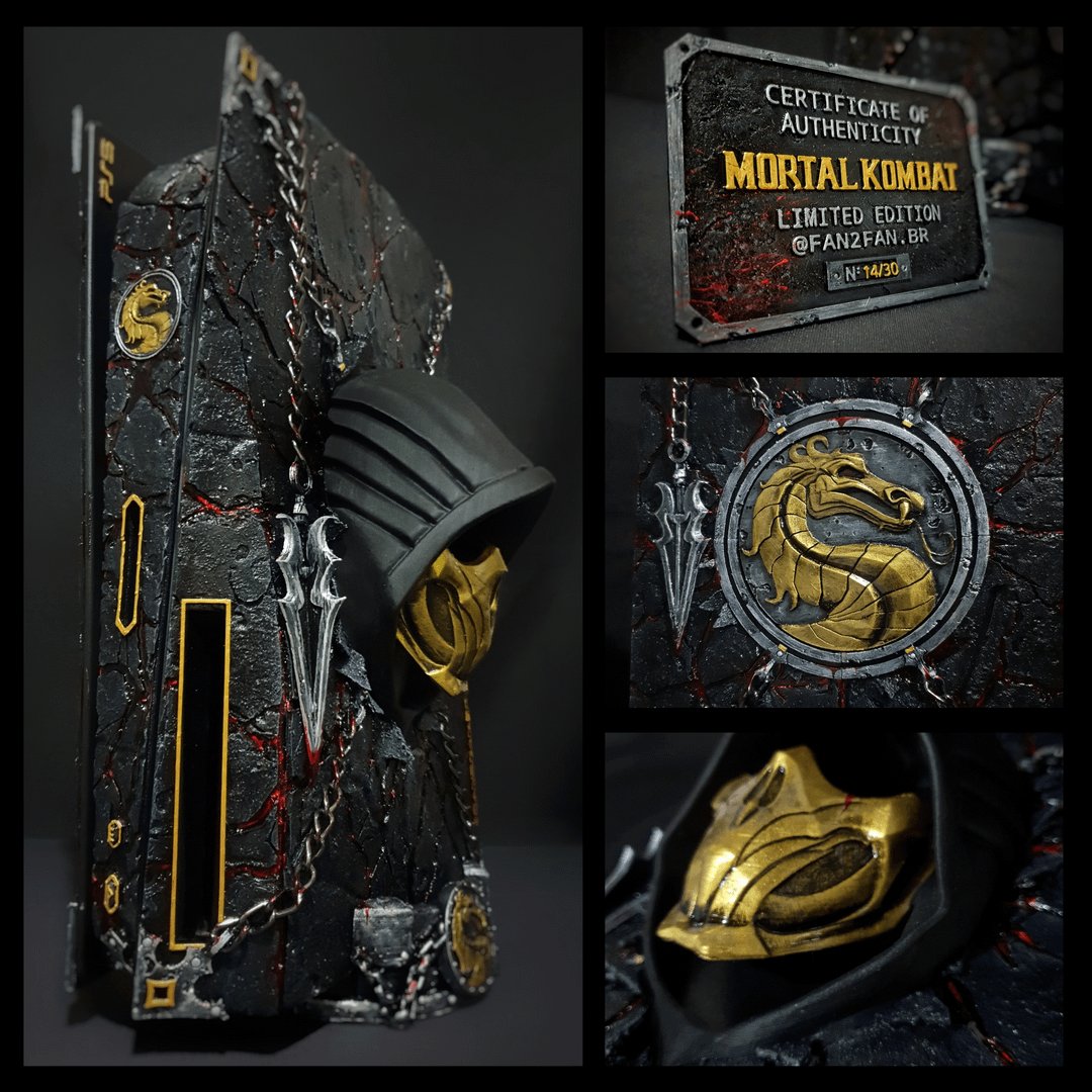 MKJavierMK's tweet image. This PS5 Skin is crazy 🔥🦂