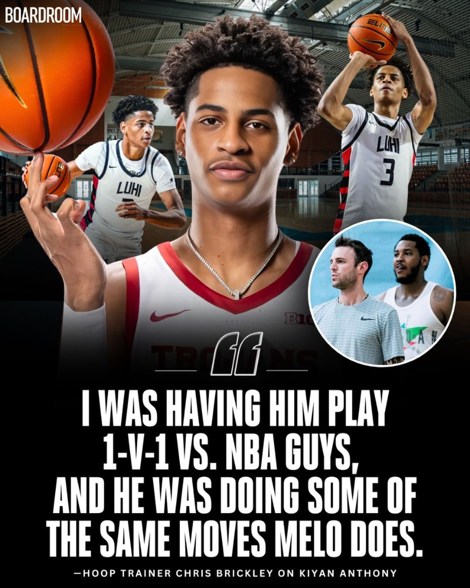 boardroom's tweet photo. From red carpet rugrat to the top prospect in NYC and signing with @WME_Sports, we explore why the aura around @carmeloanthony and @lala's storied son is much more than hoopla.⁠ https://t.co/DErlkCxPMu