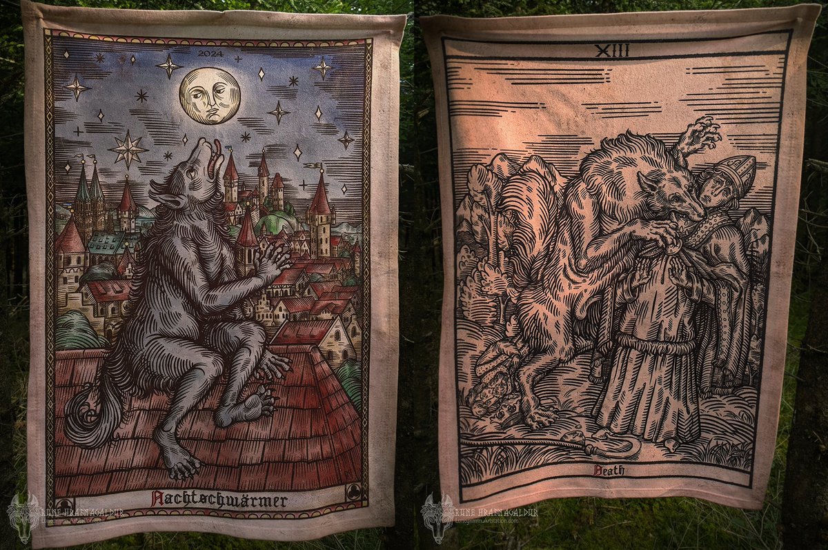 One final #WerewolfWednesday call for the tapestries for those still interested in them. 

Form will still remain open until the 15th of November!